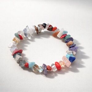 Luxe Multistone Gem Chip Bracelet